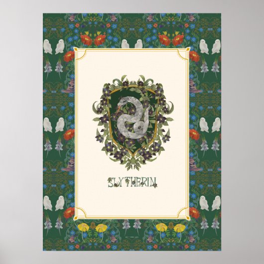 HARRY POTTER™ | SLYTHERIN™ Crest Poster (Voorkant)