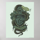 Harry Potter | Slytherin Crest Poster (Voorkant)
