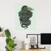 Harry Potter | Slytherin Crest Poster (Thuiskantoor)