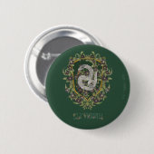 HARRY POTTER™ | SLYTHERIN™ Crest Ronde Button 5,7 Cm (Voorkant /achterkant)