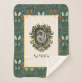 HARRY POTTER™ | SLYTHERIN™ Crest Sherpa Deken (Voorkant)