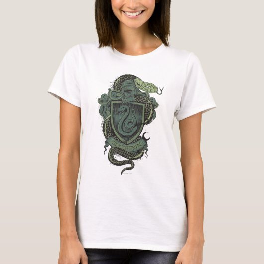 Harry Potter| Slytherin Crest T-shirt (Voorkant)