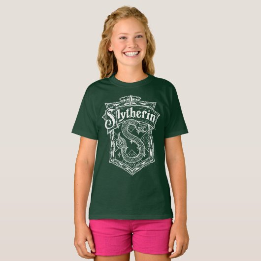HARRY POTTER™ SLYTHERIN™ Crest T-shirt (Voorkant volledig)