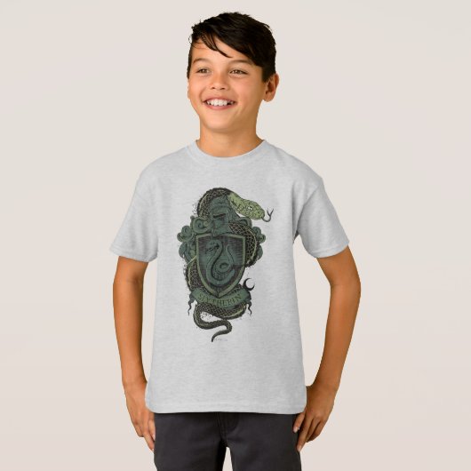Harry Potter| Slytherin Crest T-shirt (Voorkant volledig)