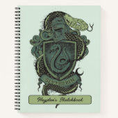 Harry Potter | Slytherin Crest Tekening Notitieboek (Voorkant)