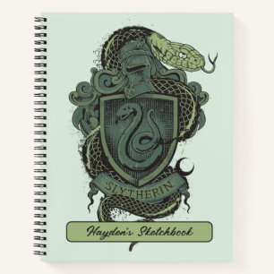 Harry Potter Slytherin Crest Tekening Notitieboek