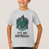 Harry Potter | Slytherin - Het is mijn verjaardag T-shirt (Voorkant)