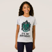 Harry Potter | Slytherin - Het is mijn verjaardag T-shirt (Voorkant volledig)