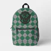 Harry Potter | Slytherin House Pride Crest Bedrukte Rugzak (Voorkant)