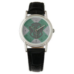 Harry Potter Slytherin House Pride Crest Horloge