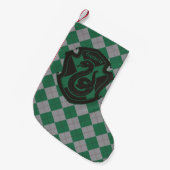 Harry Potter | Slytherin House Pride Crest Kleine Kerstsok (Voorkant (Hangend))
