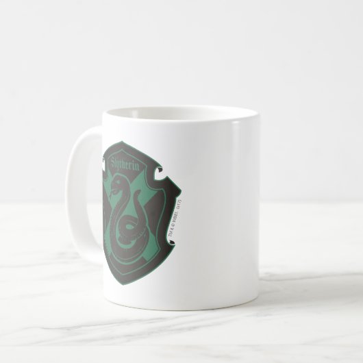 Harry Potter| Slytherin House Pride Crest Koffiemok (Voorkant links)