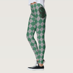 Harry Potter   Slytherin House Pride Crest Leggings