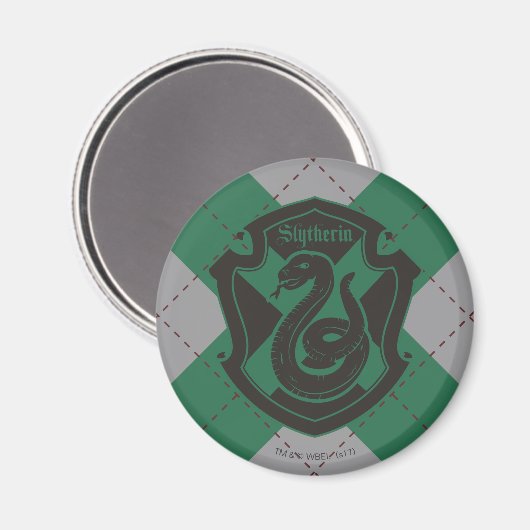Harry Potter | Slytherin House Pride Crest Magneet (Voorkant / Achterkant)