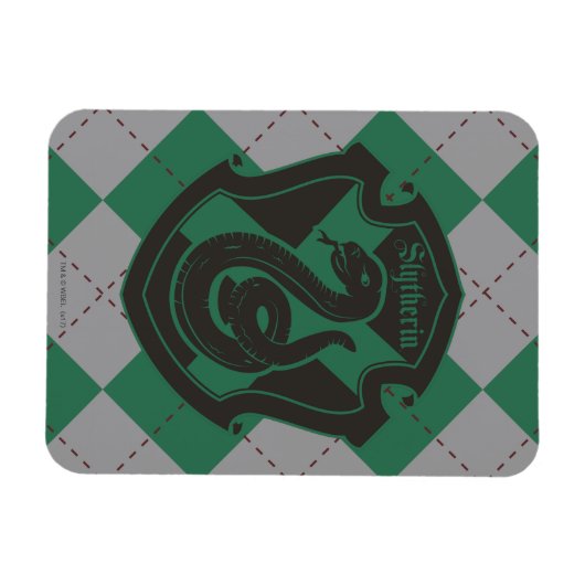 Harry Potter | Slytherin House Pride Crest Magneet (Horizontaal)