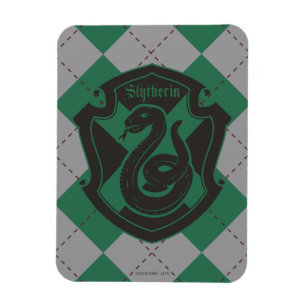 Harry Potter   Slytherin House Pride Crest Magneet