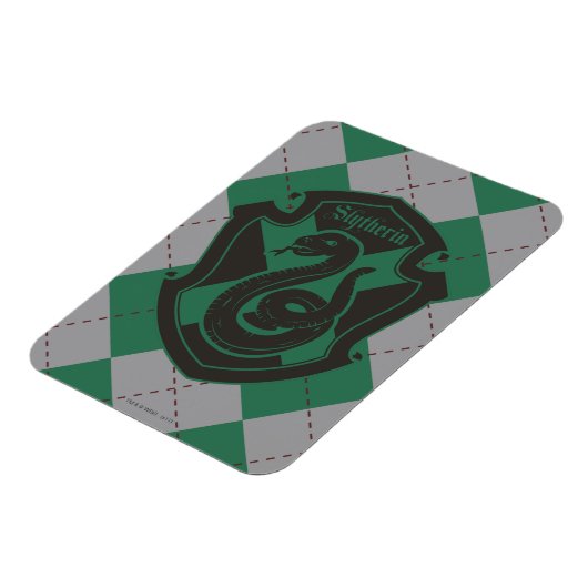 Harry Potter | Slytherin House Pride Crest Magneet (Linkerzijde)