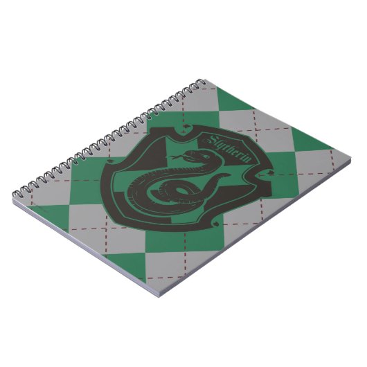 Harry Potter | Slytherin House Pride Crest Notitieboek (Linkerzijde)