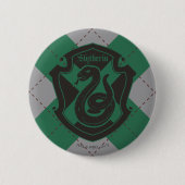 Harry Potter | Slytherin House Pride Crest Ronde Button 5,7 Cm (Voorkant)