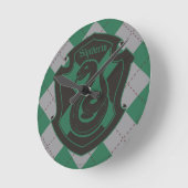 Harry Potter | Slytherin House Pride Crest Ronde Klok (Hoek)