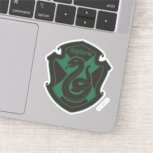 Harry Potter | Slytherin House Pride Crest Sticker (Detail)