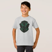 Harry Potter | Slytherin House Pride Crest T-shirt (Voorkant volledig)