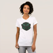 Harry Potter | Slytherin House Pride Crest T-shirt (Voorkant volledig)