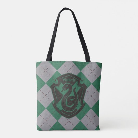 Harry Potter | Slytherin House Pride Crest Tote Bag (Achterkant)