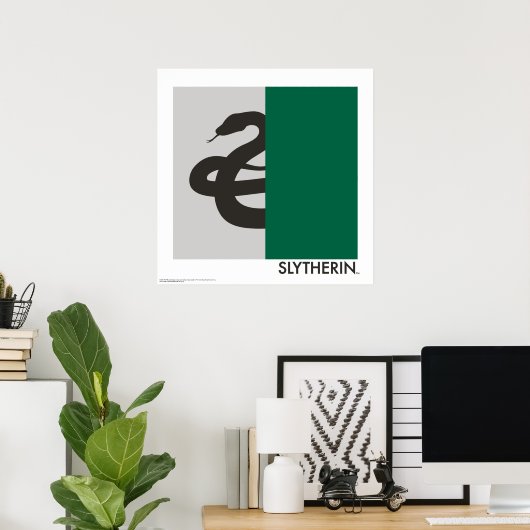 Harry Potter | Slytherin House Pride Graphic Poster (Thuiskantoor)