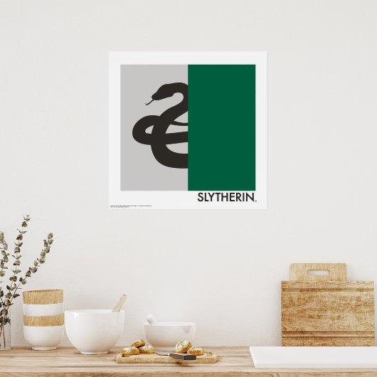 Harry Potter | Slytherin House Pride Graphic Poster (Keuken)