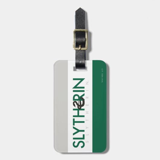 Harry Potter | Slytherin House Pride Logo Bagagelabel (Voorkant verticaal)