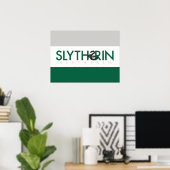 Harry Potter | Slytherin House Pride Logo Poster (Thuiskantoor)