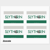 Harry Potter | Slytherin House Pride Logo Rechthoekige Sticker (Vel)