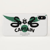 Harry Potter | SLYTHERIN™ House Quidditch Kapitein Case-Mate iPhone Case (Achterkant (horizontaal))