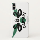 Harry Potter | SLYTHERIN™ House Quidditch Kapitein Case-Mate iPhone Case (Achterkant)