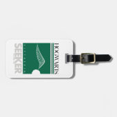 Harry Potter | SLYTHERIN™ House Quidditch Seeker Bagagelabel (Voorkant horizontaal)