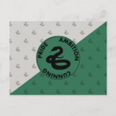 Harry Potter | SLYTHERIN™ House Traits Graphic Briefkaart (Voorkant)
