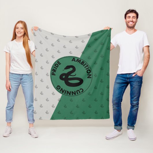 Harry Potter | SLYTHERIN™ House Traits Graphic Fleece Deken (In situ)