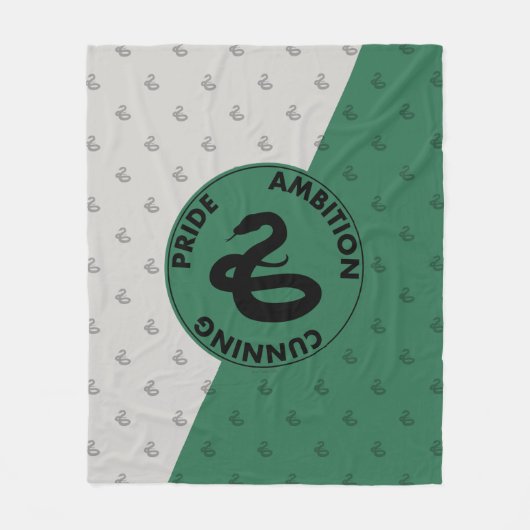 Harry Potter | SLYTHERIN™ House Traits Graphic Fleece Deken (Voorkant)