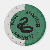 Harry Potter | SLYTHERIN™ House Traits Graphic Magneet (Voorkant)