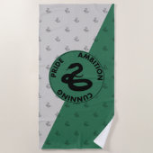 Harry Potter | SLYTHERIN™ House Traits Graphic Strandlaken (Voorkant)