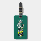 Harry Potter| SLYTHERIN™ House Traits Sigil Bagagelabel (Voorkant verticaal)