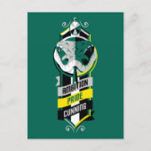 Harry Potter | SLYTHERIN™ House Traits Sigil Briefkaart (Voorkant)