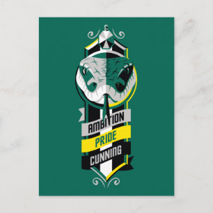 Harry Potter   SLYTHERIN™ House Traits Sigil Briefkaart