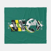 Harry Potter | SLYTHERIN™ House Traits Sigil Fleece Deken (Voorkant (Horizontaal))