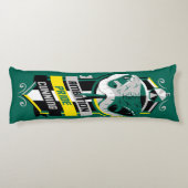 Harry Potter | SLYTHERIN™ House Traits Sigil Lichaamskussen (Achterkant)