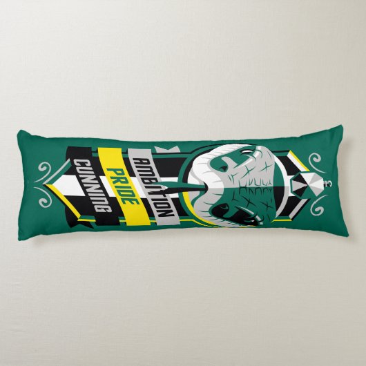 Harry Potter | SLYTHERIN™ House Traits Sigil Lichaamskussen (Achterkant)