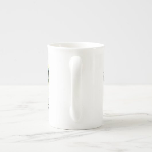 Harry Potter | SLYTHERIN™ House Traits Sigil Porselein Kop (Achterkant)