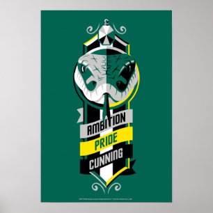 Harry Potter   SLYTHERIN™ House Traits Sigil Poster