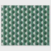 Harry Potter | SLYTHERIN™ Huis Eigenschappen Grafi Cadeaupapier (Vlak)